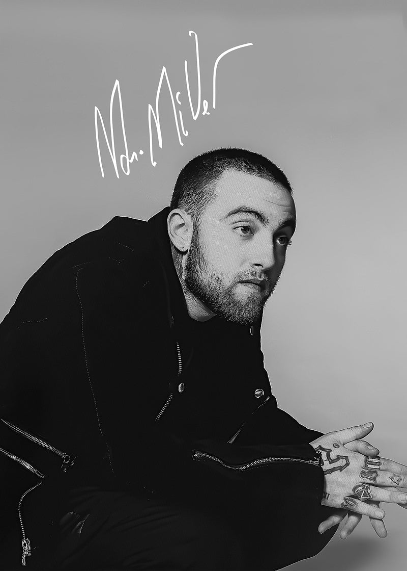 Vintage Mac Miller Poster