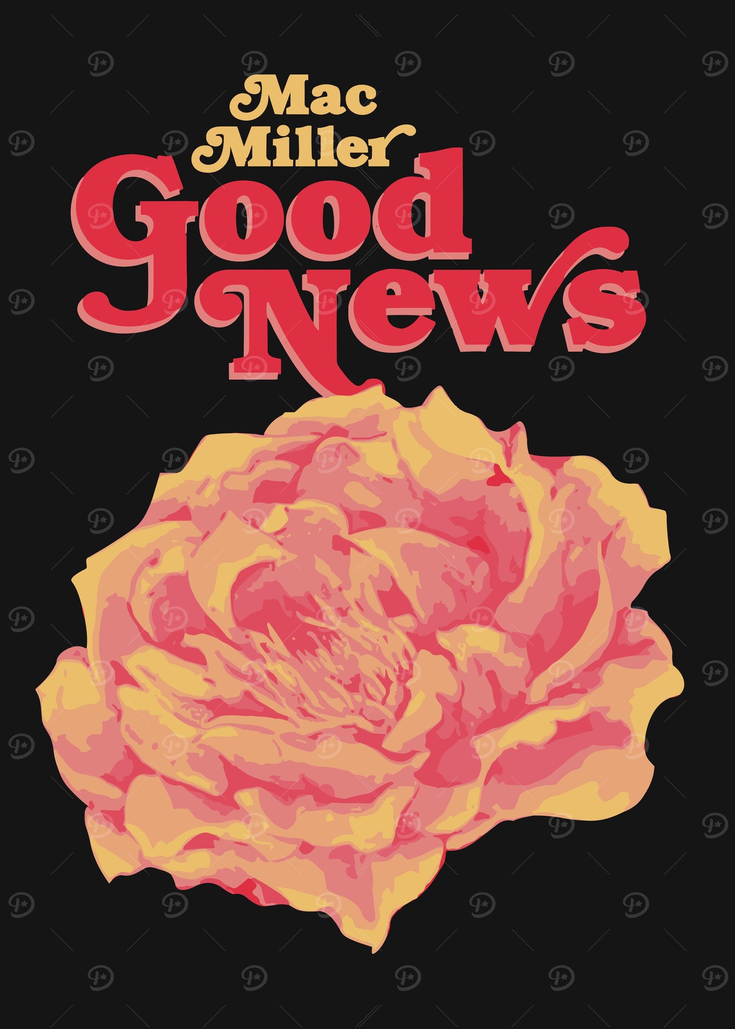 Vintage Mac Miller Poster