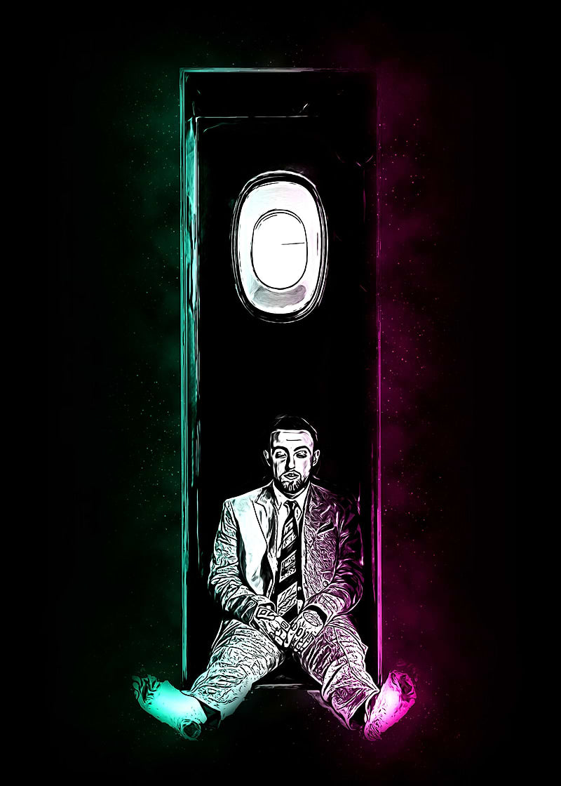 Vintage Mac Miller Poster