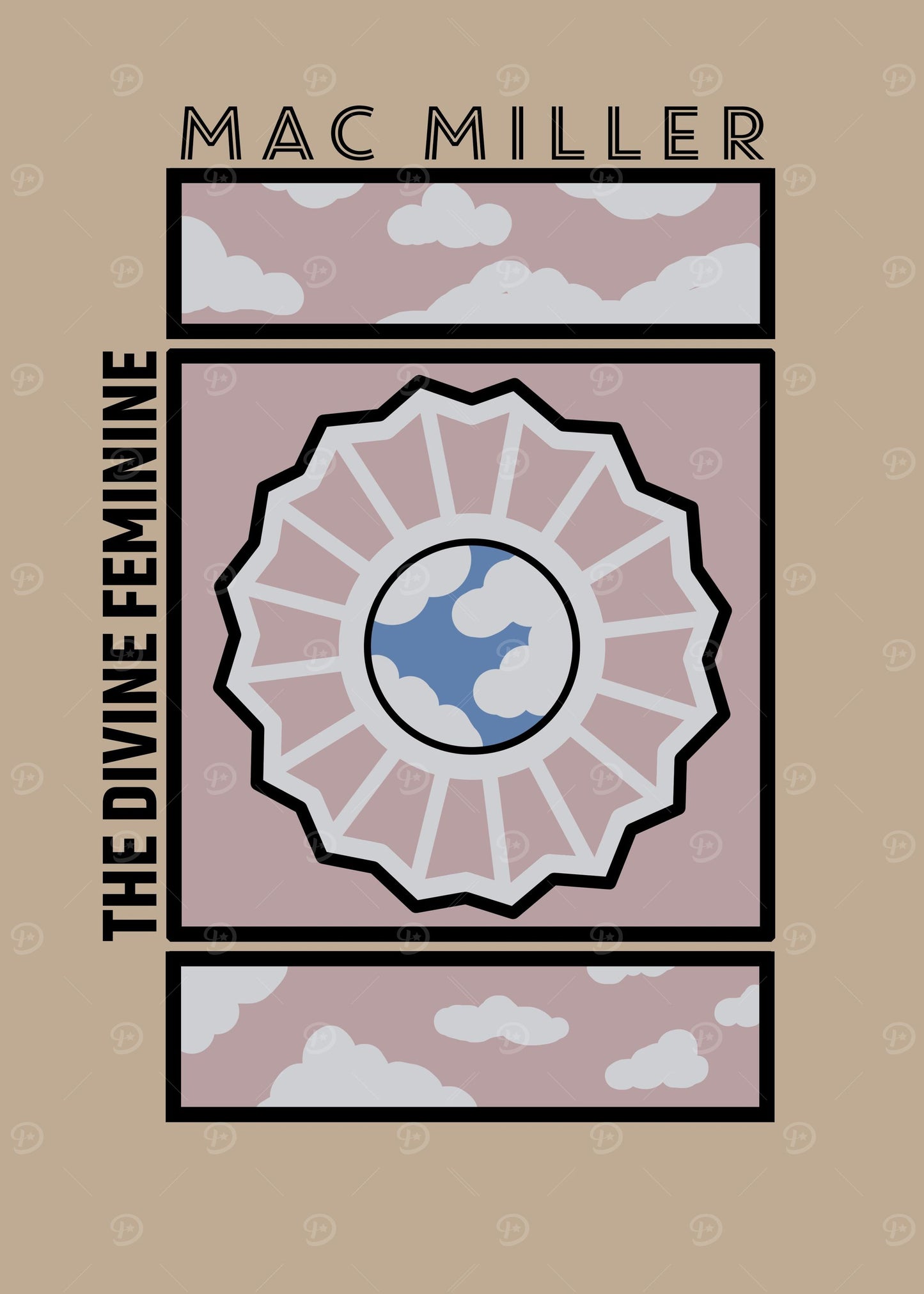 Vintage Mac Miller Poster