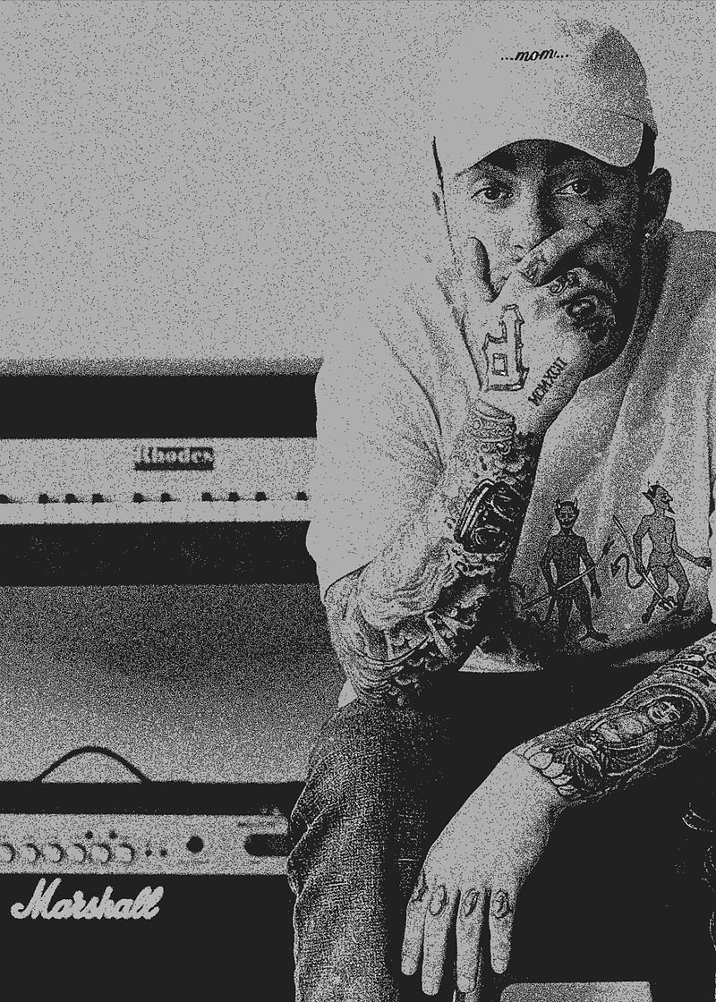 Vintage Mac Miller Poster