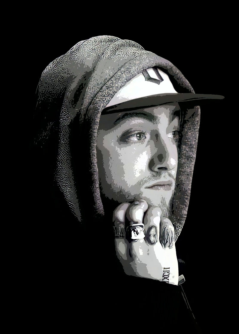 Vintage Mac Miller Poster