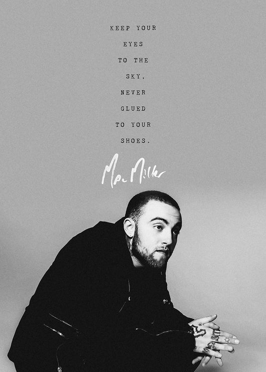 Vintage Mac Miller Poster
