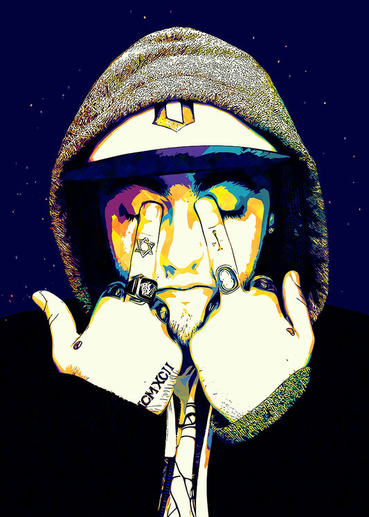Vintage Mac Miller Poster