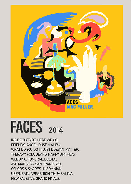 Vintage Mac Miller Poster