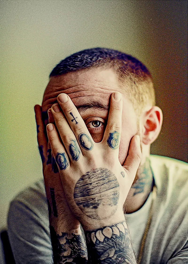Vintage Mac Miller Poster