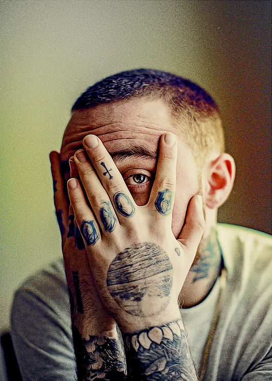 Vintage Mac Miller Poster