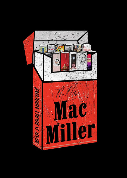 Vintage Mac Miller Poster