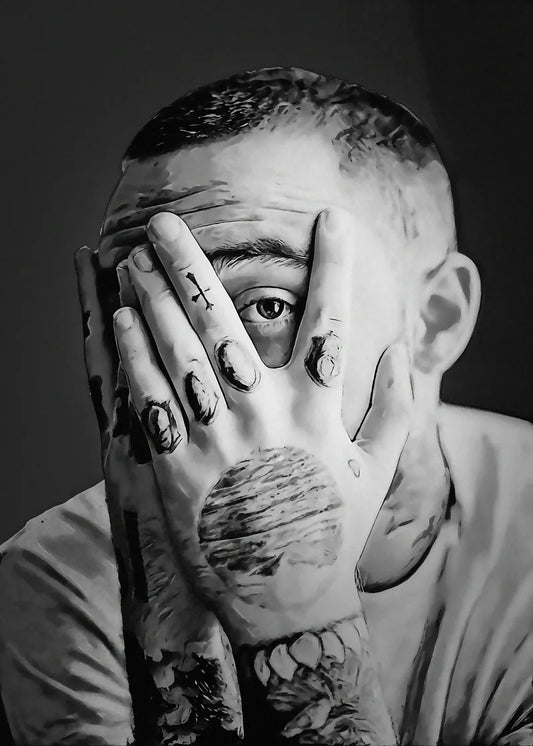 Vintage Mac Miller Poster