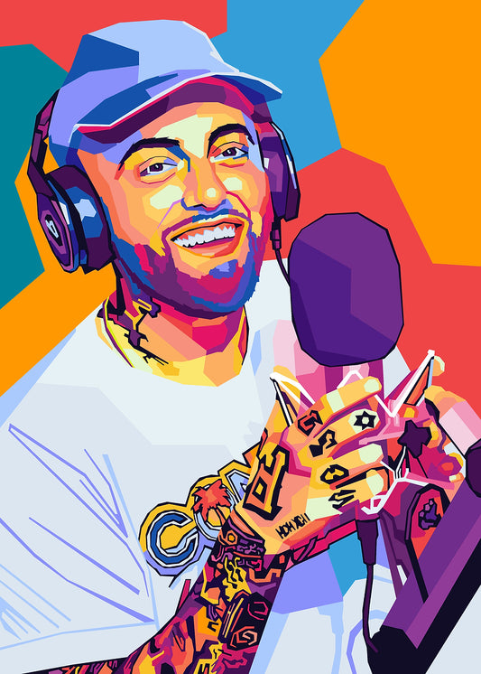 Vintage Mac Miller Poster