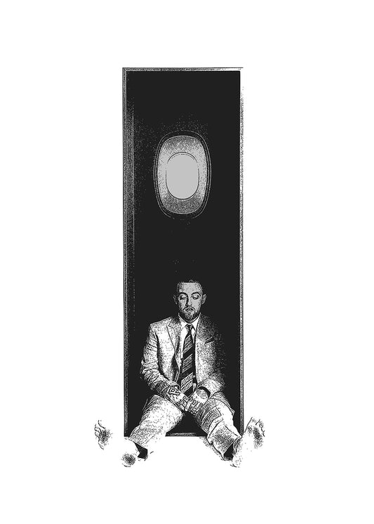 Vintage Mac Miller Poster