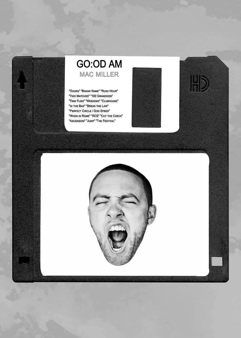 Vintage Mac Miller Poster