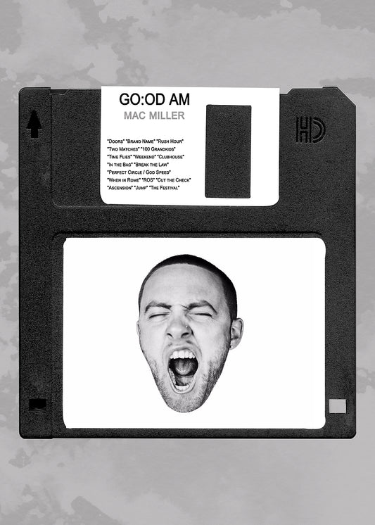Vintage Mac Miller Poster