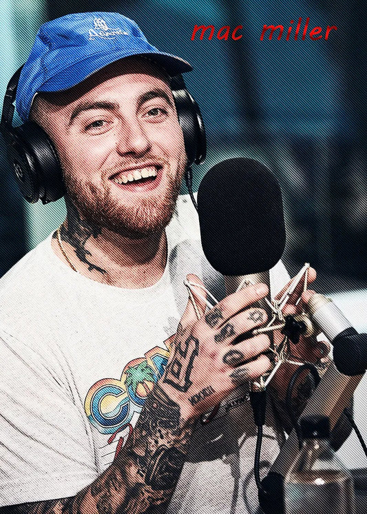 Vintage Mac Miller Poster