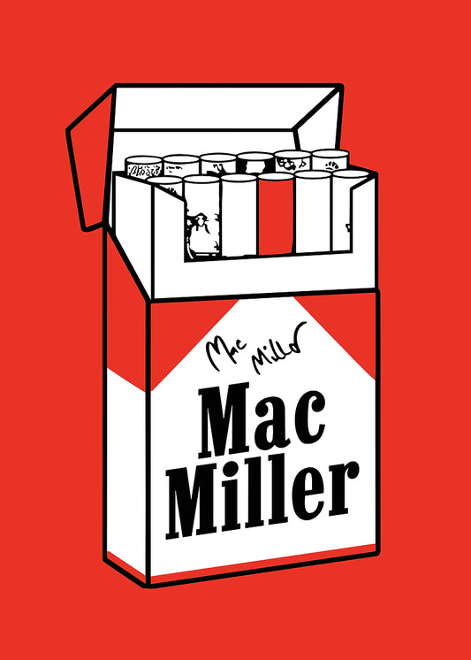 Vintage Mac Miller Poster
